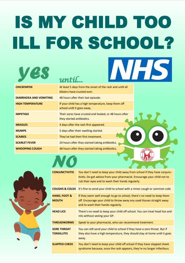 attendance-IS_MY_CHILD_TOO_ILL_FOR_SCHOOL_POSTER